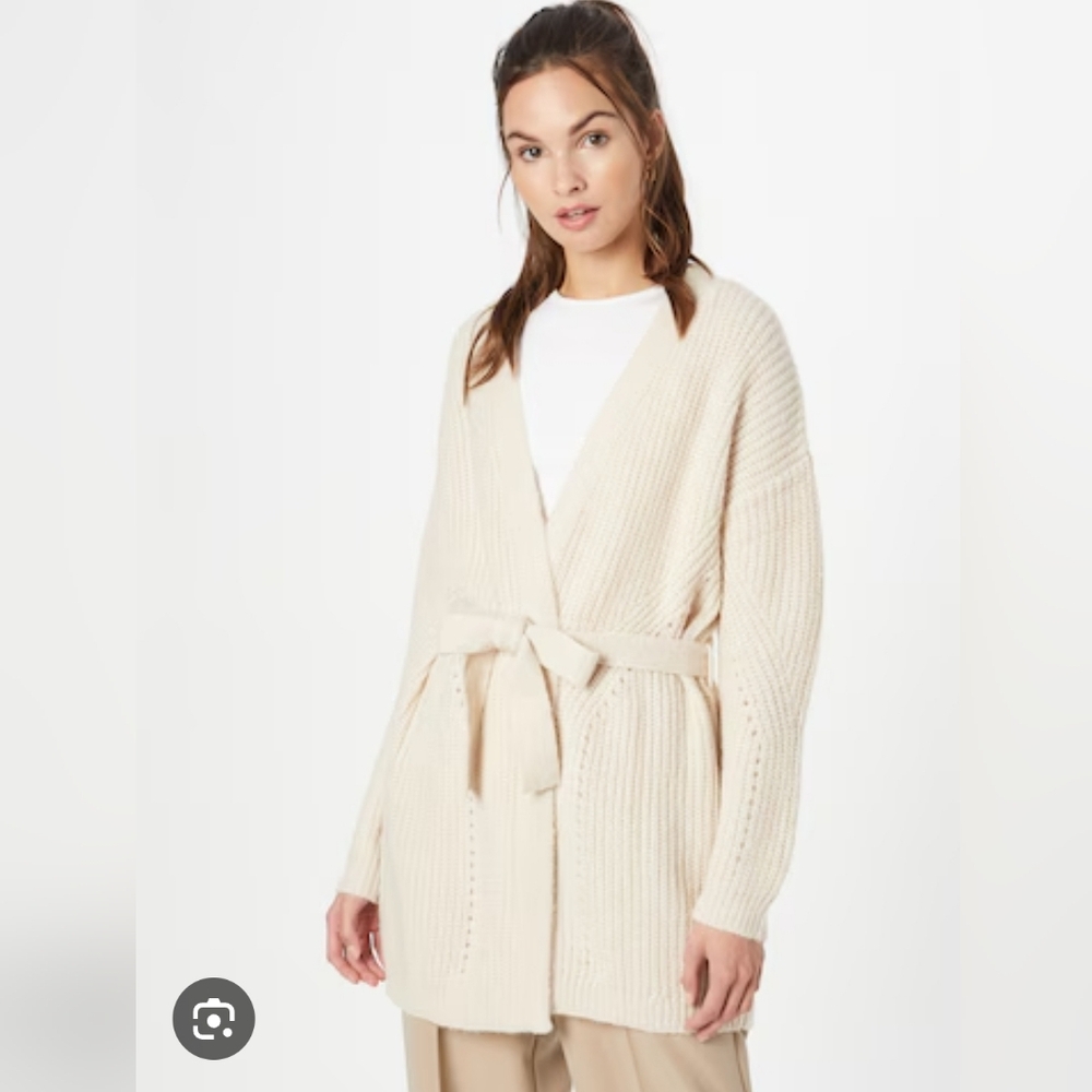 Cardigan Cream Women's Elegant.